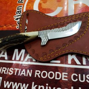 Handmade Cowboy Stag handle Skinner