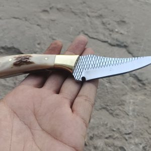 Handmade Cowboy Stag handle Skinner