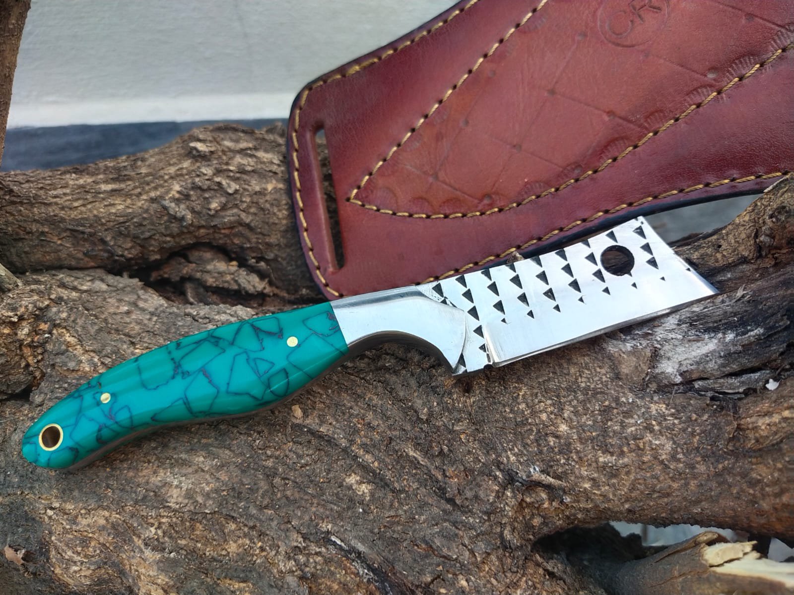 Handmade Custom Tanto Knife - Image 2